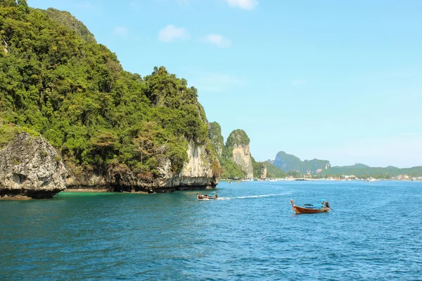 ピピ島、クラビ、タイ湾 Loh samah. ストック画像