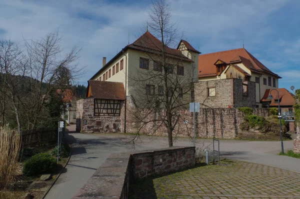 Castle Neuenbuerg perto de Pforzheim, Floresta Negra, Alemanha — Fotografia de Stock