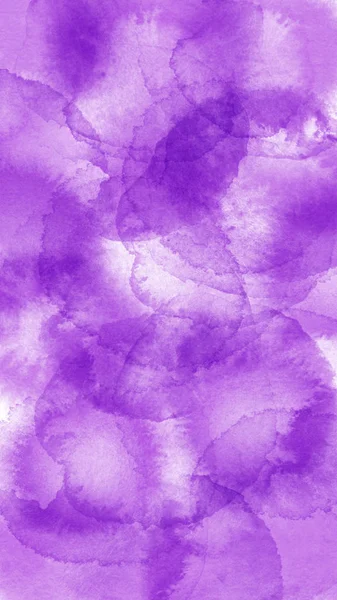Abstract watercolor purple spots. Decorative background for stories, fabric, banners, cards and invitations. Size 9:16. — Stock Photo, Image