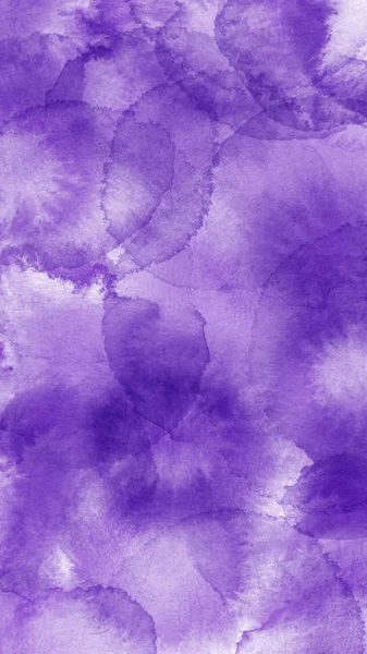 Abstract watercolor purple spots. Decorative background for stories, fabric, banners, cards and invitations. Size 9:16. — Stock Photo, Image