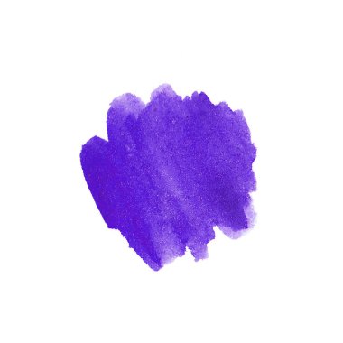 Violet suluboya soyut arka plan. Beyaz suluboya kağıda boya sürmek çok güzel. El boyası. Masaüstü, tasarım veya tebrik kartı için resim.