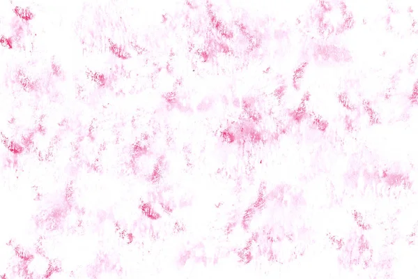 Pink watercolor abstract background. Beautiful spreading paint on white watercolor paper. Hand painting. Picture for desktop, design or greeting card.