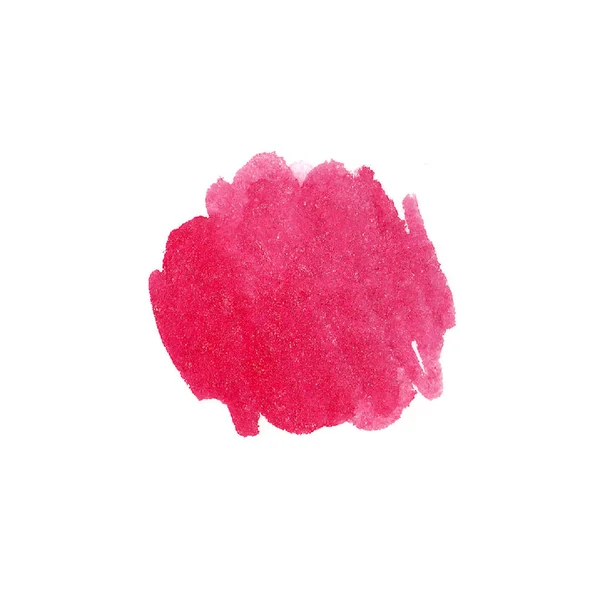 Fondo abstracto acuarela rosa. Hermosa pintura extendida en papel de acuarela blanco. Pintura a mano. Imagen para escritorio, diseño o tarjeta de felicitación . — Foto de Stock