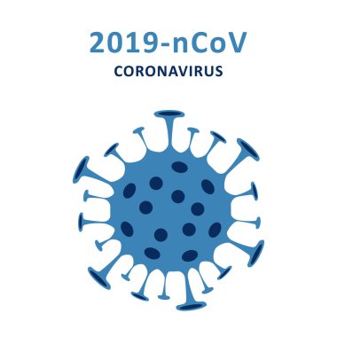 Koronavirüsü imzalayın. Coronavirüs salgını. Virüs tehlikesi ve halk sağlığı risk hastalığı ve grip salgını. Tehlikeli hücreli pandemik tıbbi konsept.