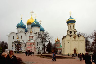 Trinity-Sergius Lavra ve varsayım Katedrali.