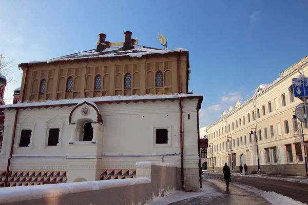 Februari 2018 Moskou Rusland View Van Romanov Bojaren Kamers Gelegen — Stockfoto