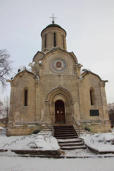 Januari 2018 Moskou Rusland Uitzicht Kerk Van Het Klooster Van — Stockfoto