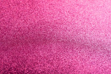 Sevgililer Günü için pembe eflatun arkaplan dokusu, Noel duvar kağıdı süslemesi, düğün davetiyesi. Soyut parlak ambalaj kağıdı arka planı, kopyalama alanı, çıkarılmış ışıklar.