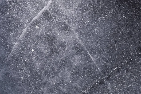 Текстура Тріщинного Льоду Прекрасний Морозний Візерунок Тріснутому Льоду Заморожена Вода — стокове фото