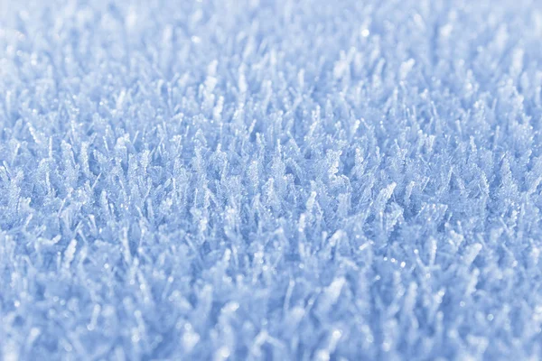 Texture Snow White Snowflakes Surface Freshly Fallen Snow Beautiful Texture — ストック写真