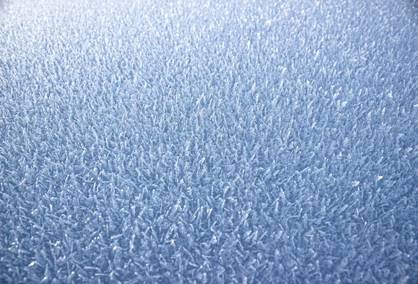 Texture Snow White Snowflakes Surface Freshly Fallen Snow Beautiful Texture — ストック写真