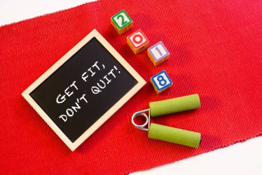 Uygun olsun, pes etme! -Mutlu yıllar 2018 - Fitness motivasyon 