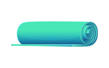 Beach halı paspas rulo veya fitness ekipmanları zemin halı.