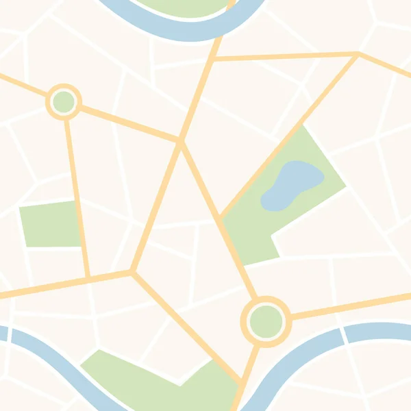 Mapa de la ciudad abstracto. Patrón sin costuras. Carreteras, navegación, GPS. Uso para rellenos de patrones, texturas superficiales página web fondo, fondo de pantalla . — Archivo Imágenes Vectoriales