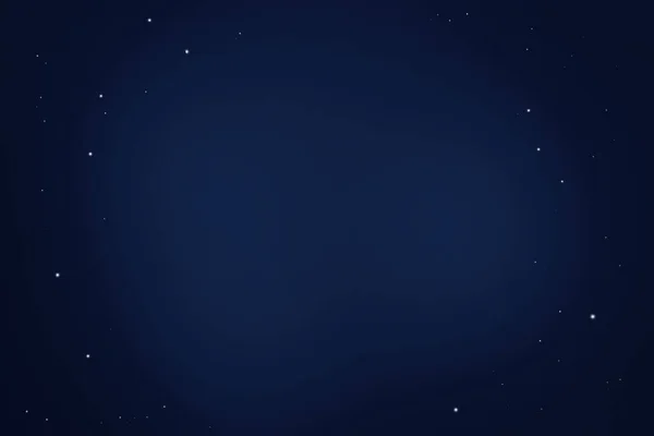 Gestileerde Nachtelijke Hemel Donkerblauw Met Sterren Met Een Plaats Tekst — Stockfoto