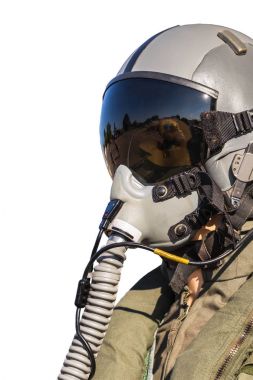 Askeri savaş pilotu üniforma