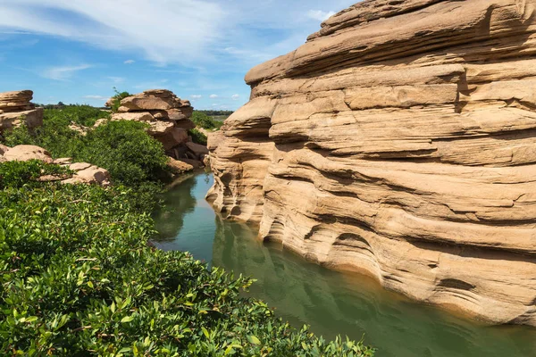 Canyon op Hat chom dao in Ubon Ratchathani, Thailand — Stockfoto