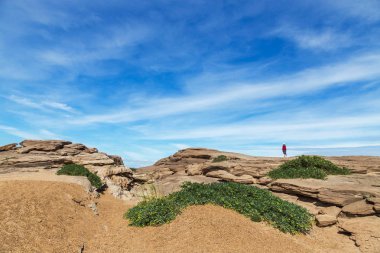 Şapka chom dao Ubon Ratchathani Tayland Kanyon'da görünümünü
