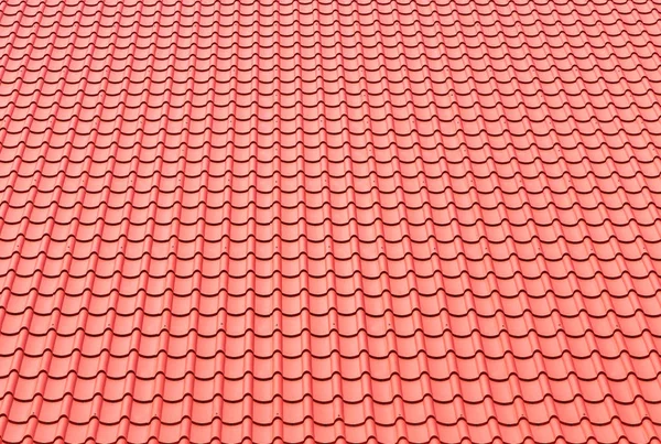 Oluklu Tay tarzı desenler arka plan dokulu kırmızı kiremit çatılar yakın çekim
