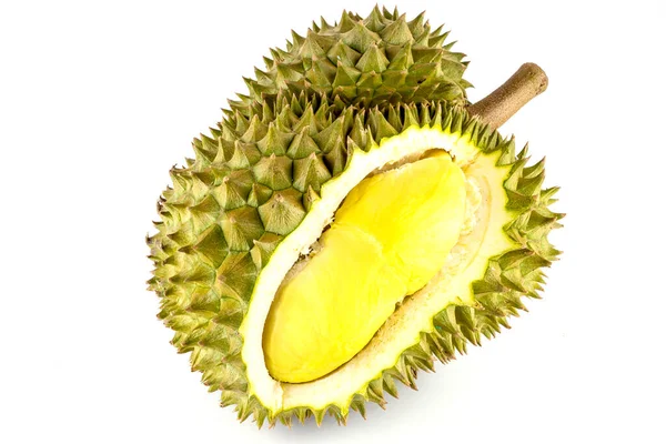 Durian Rey Las Frutas Famosas Frutas Tailandia Carne Fruta Durian — Foto de Stock