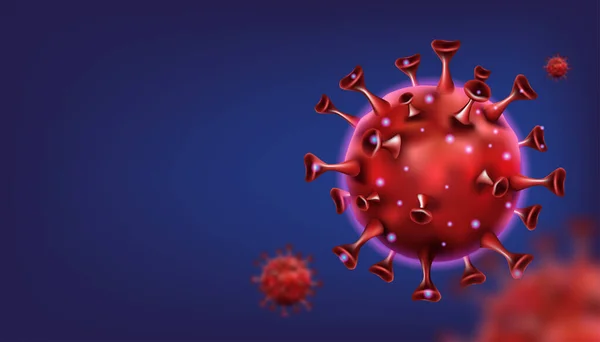 Virus Pandemic Covid Dan Obat Antivirus Konsep Desain Ilustrasi Vektor - Stok Vektor