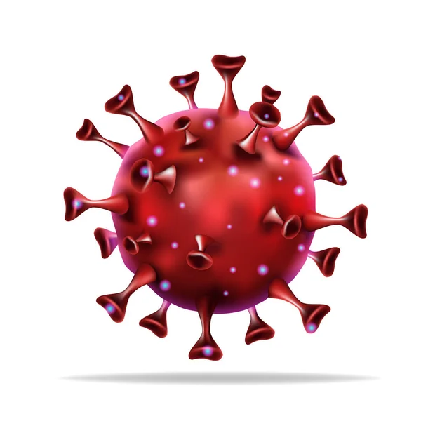 流行のCovid 19ウイルスおよび抗ウイルス薬コロナウイルスの概念 ベクターイラストデザイン — ストックベクタ