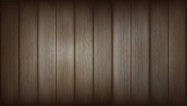 Kahverengi eski ahşap doku. Vektör illüstrasyon tasarımı.