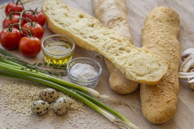 Fırın ürünleri, turtalar, çörekler, ekmek, hamur işleri