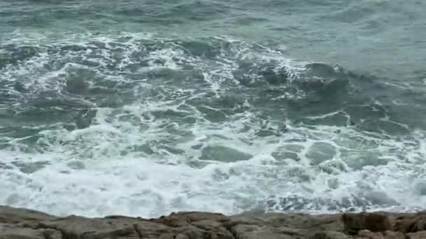 Mar ondas litora1 — Vídeo de Stock