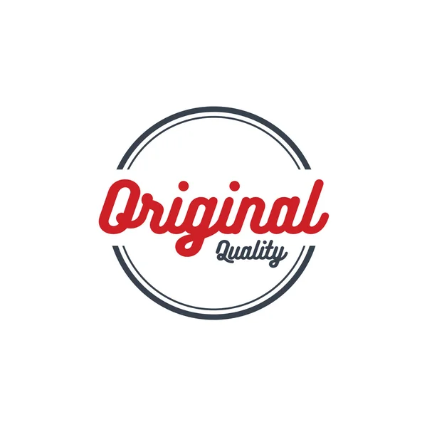 Qualitätsgarantie-Label — Stockvektor