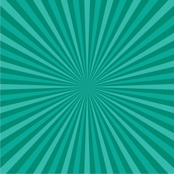 Groene ray ster uitbarsting textuur — Stockvector