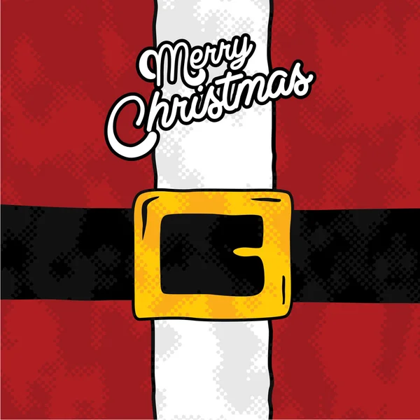 Weihnachtsmann-Weihnachtsanzug — Stockvektor