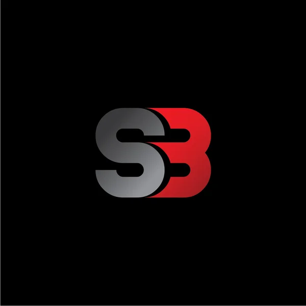 S3 Großbuchstabe Anfangsbuchstabe Logo — Stockvektor