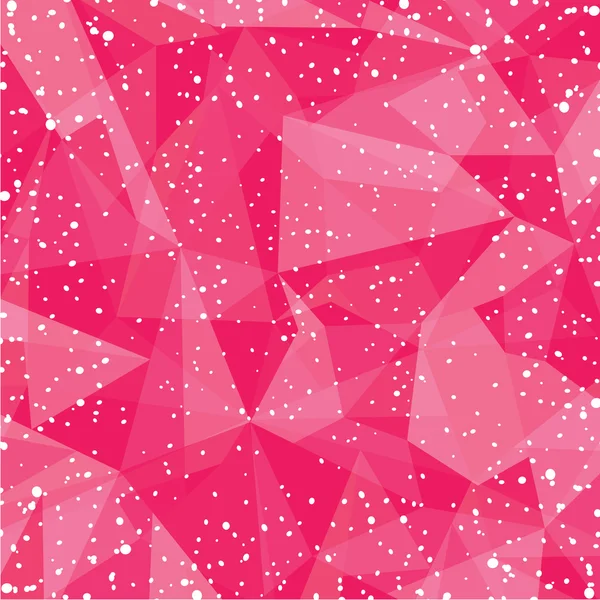 Pink triangles drawing — Stock vektor