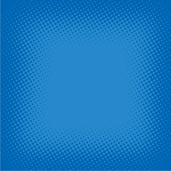 Halftone blauw structuur — Stockvector