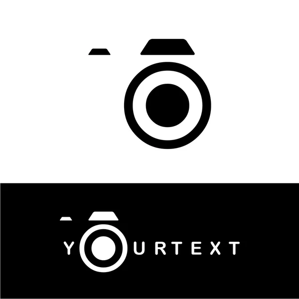 Logo kamery Foto — Stockový vektor