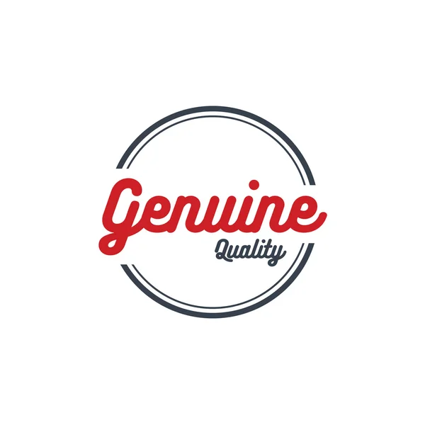 Quality guarantee label — Stockový vektor