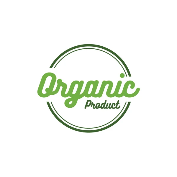 Органічним продуктом логотип — стоковий вектор