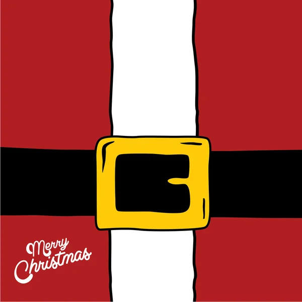 Santa Claus vánoční oblek — Stockový vektor