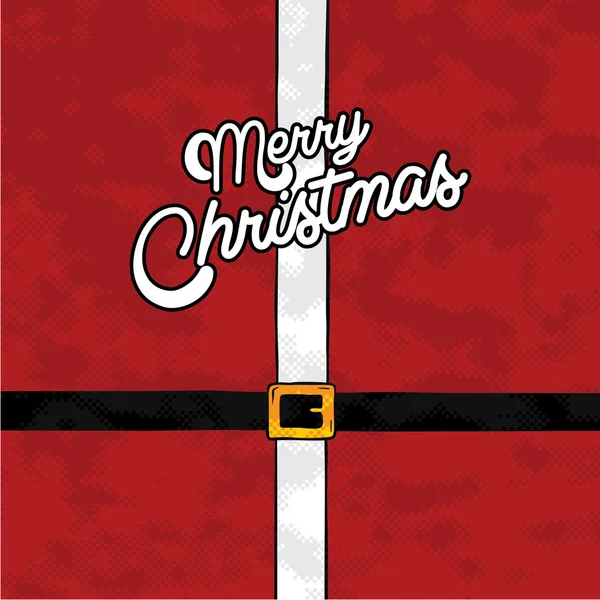 Santa claus costume de Noël — Image vectorielle