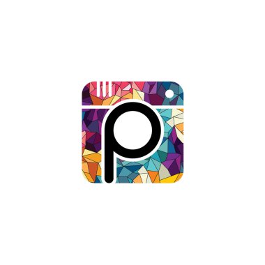 geometrik Instagram logosu