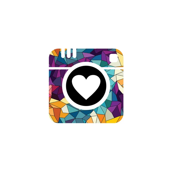 geometrik Instagram logosu