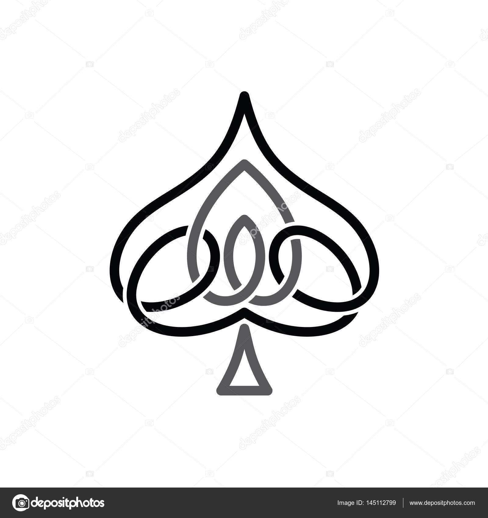 Celtic style spade logo Stock Vector Image by ©vectorfirst 145112799
