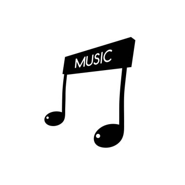 müzik Not basit logo