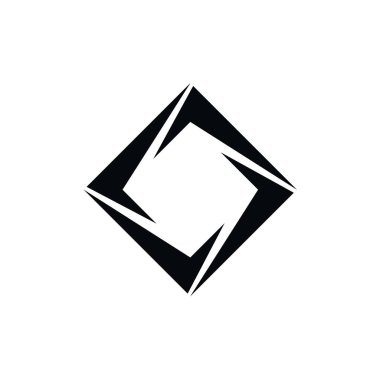 Rhombus logo simge şablonu