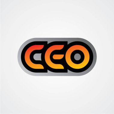CEO word logo simge