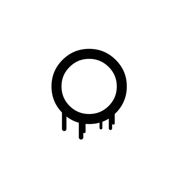 Современный логотип O — стоковый вектор