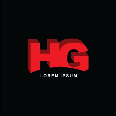 Harfler Hg logo simge katıldı