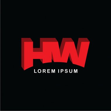 HW işareti, düz simgesi