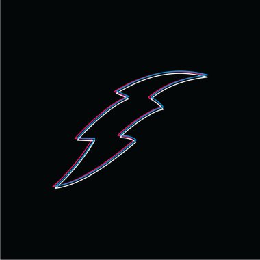 koyu arka plan ışık sembolü